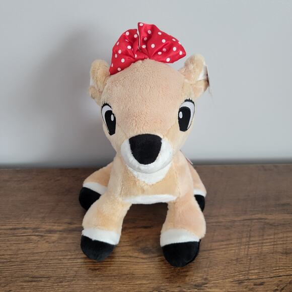 Rudolph Red Nosed Reindeer Clarice Plush Music Lights Christmas Holiday Toy NEW - Picture 10 of 10